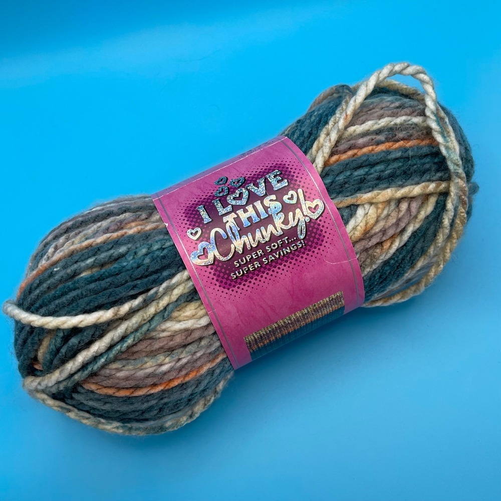 Hobby Lobby I Love This Chunky Yarn Saturns Rings Multi Color Bulky Acrylic